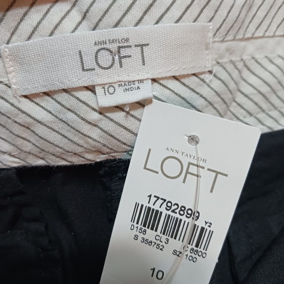 Ann Taylor Loft Size 10 Womens Shorts Chino The Riviera Short Casual Mid-rise - Picture 3 of 8